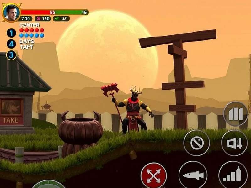 Ancient Mace Warrior Gameplay Screenshot